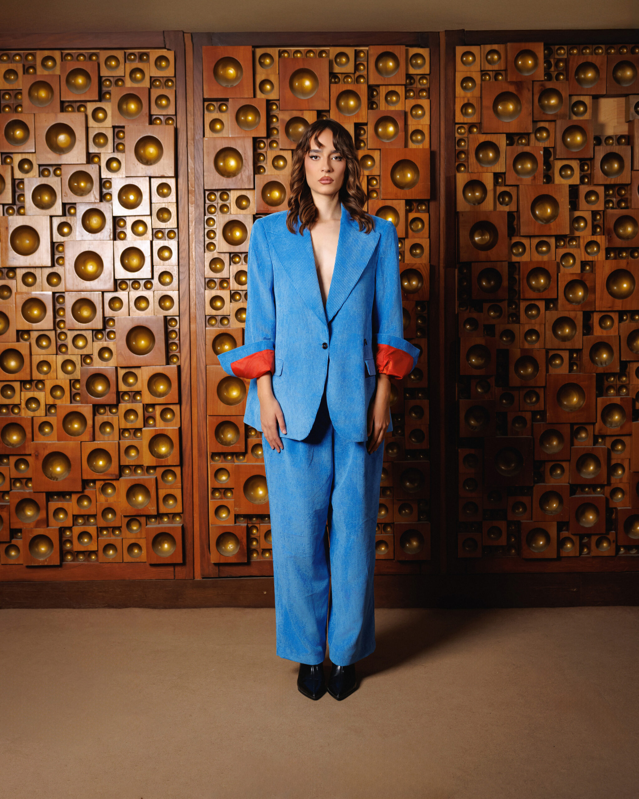 215A4204-scaled-1 Azure Corduroy Matching Set - Image 1