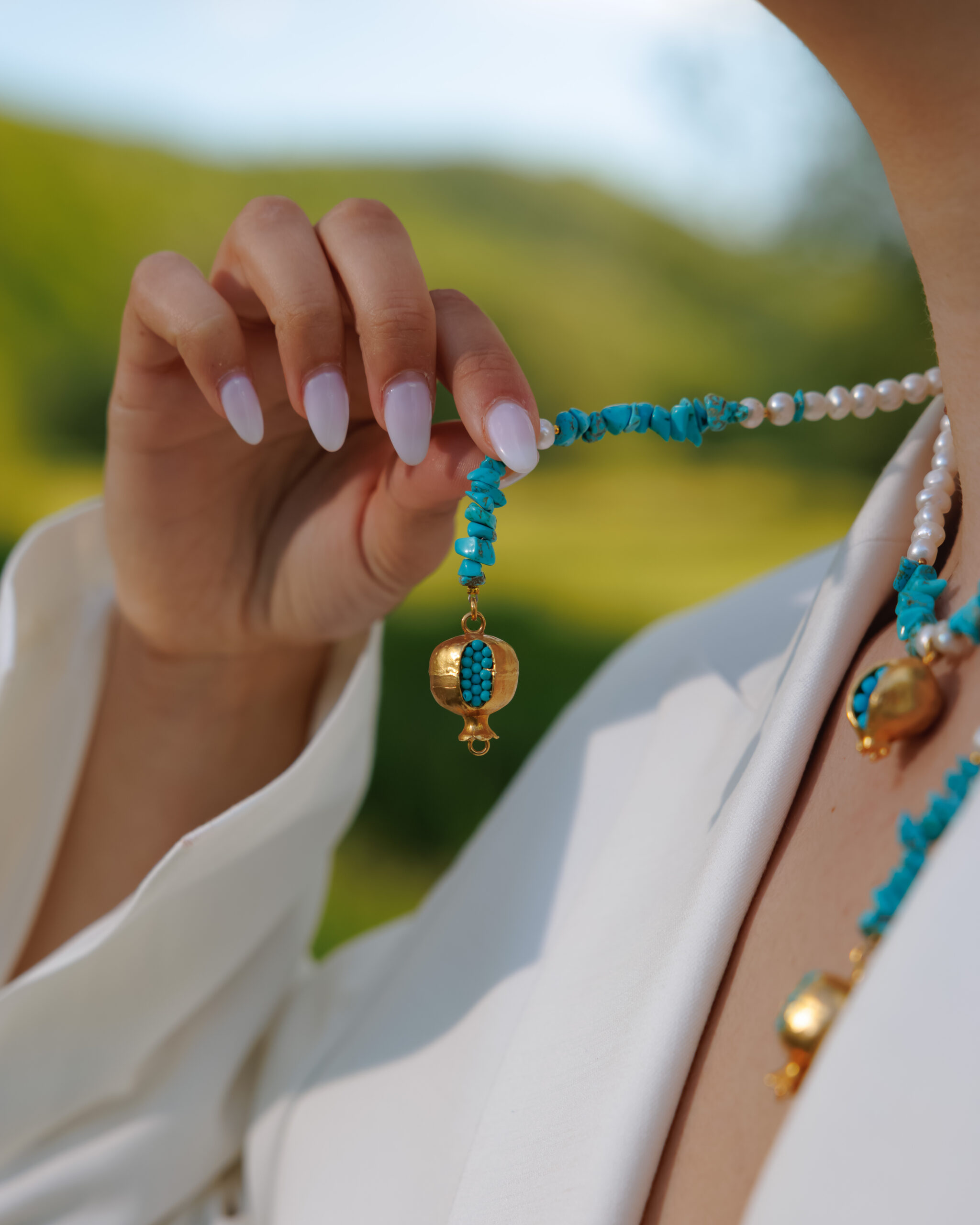 215A8954-scaled-1 Turquoise Necklace - Image 1