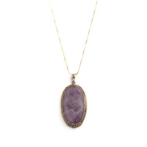 Straight Shape Rodonit Pendants
