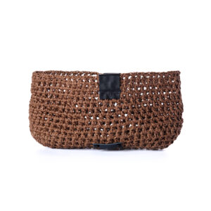 Raffia Clutch