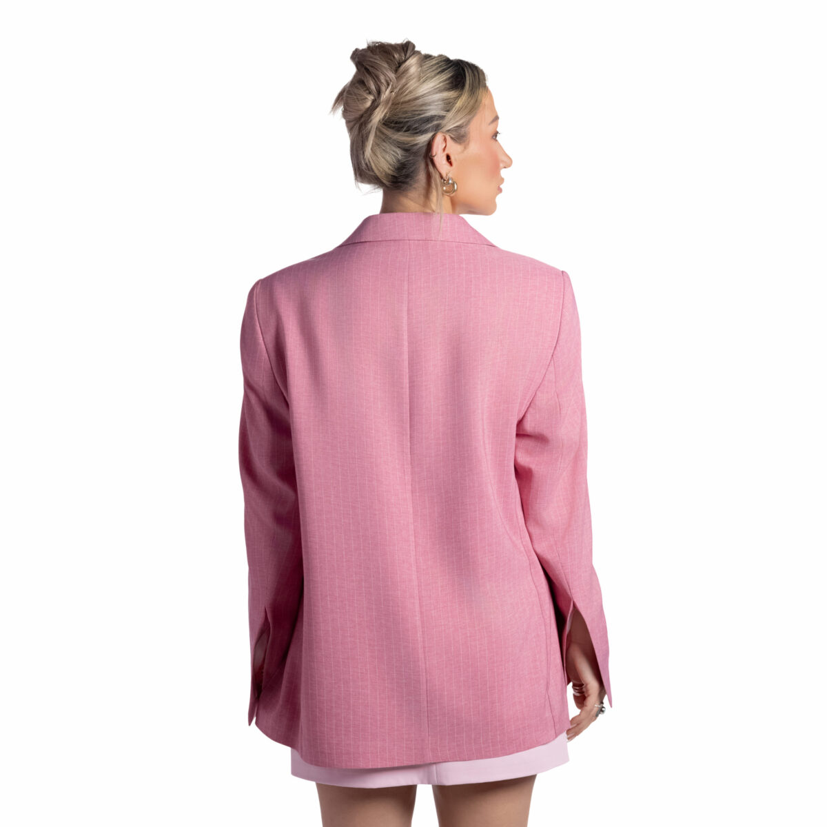 Classic barbie Striped Wool Blazer - Image 3
