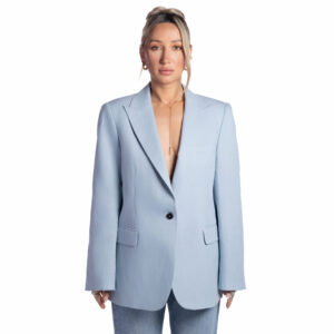 Classic Sea Breeze Linen Blazer