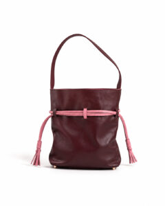 Aura Burgundy Bag