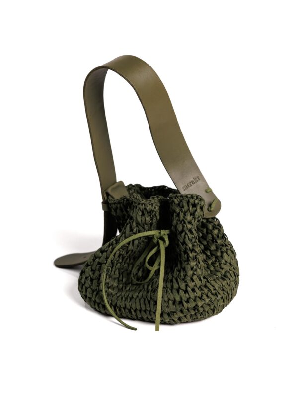 Sangria Raffia Bag