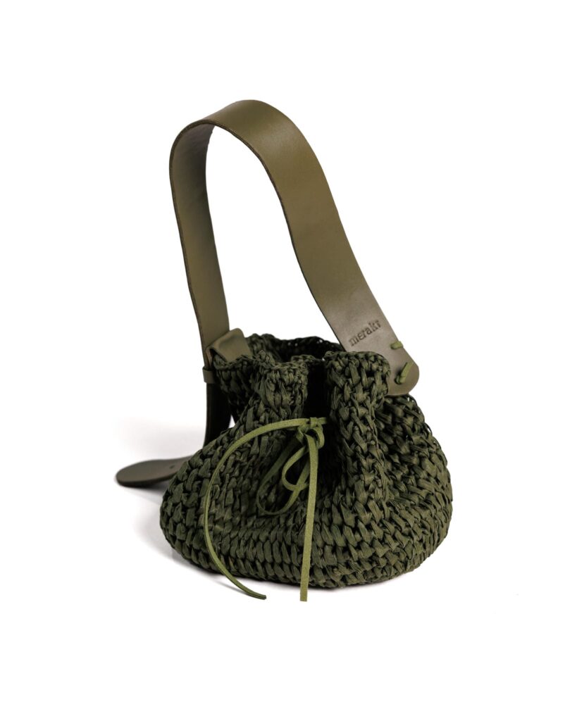Sangria Raffia Bag