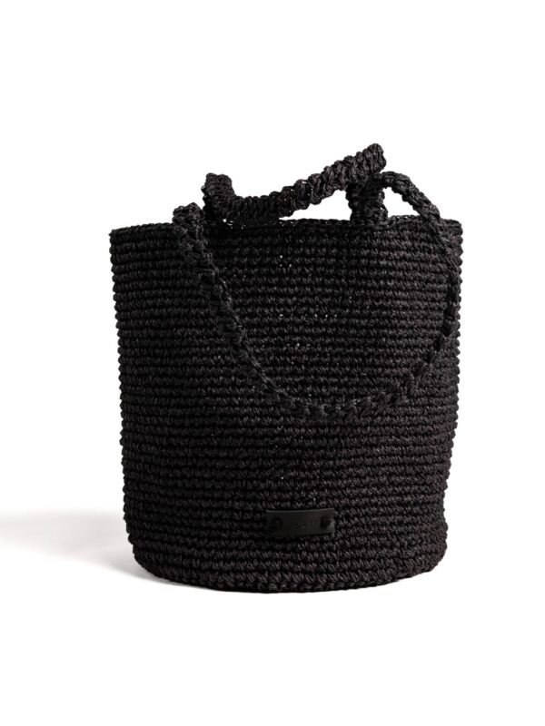 Big Bucket Raffia – Black