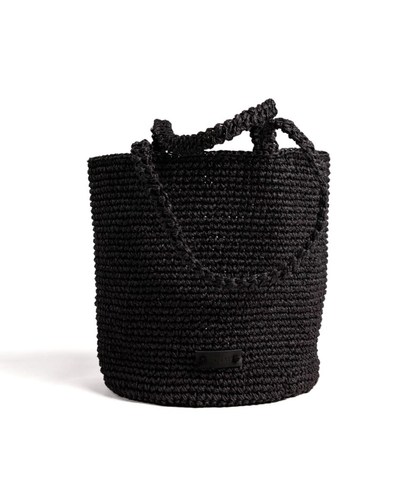 Big Bucket Raffia – Black