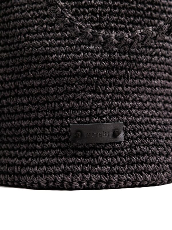 Big Bucket Raffia – Black