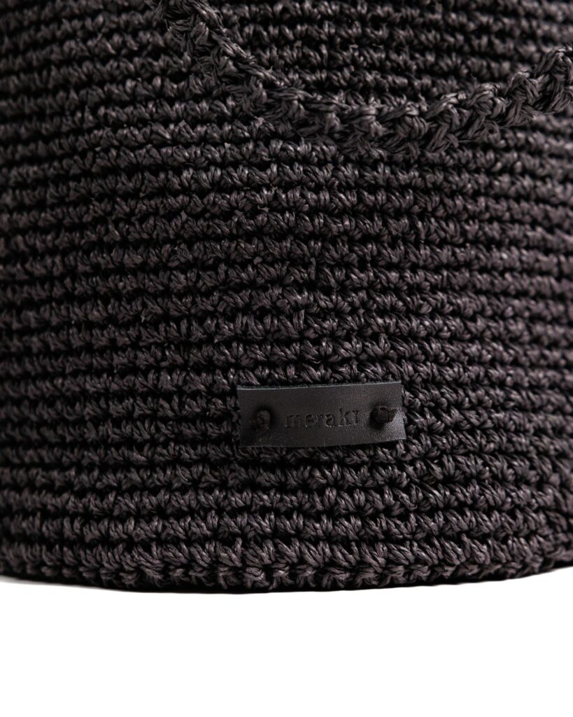 Big Bucket Raffia – Black