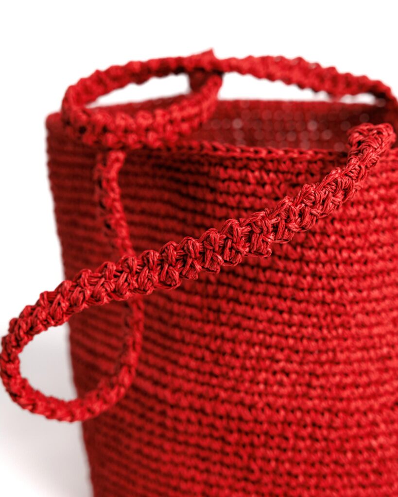 Big Bucket Raffia – Cherry