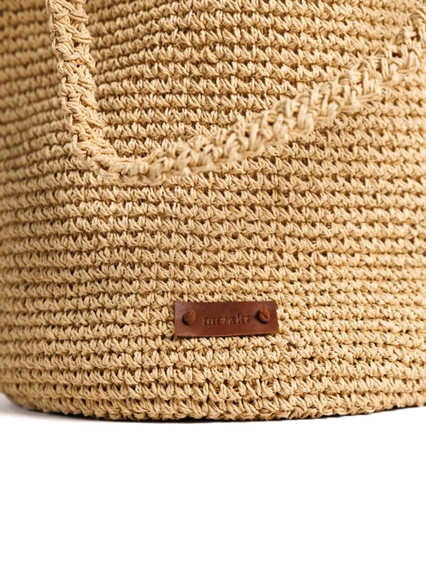 Big Bucket Raffia – Beige