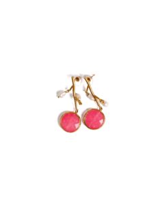 Pink Quartz Earrings