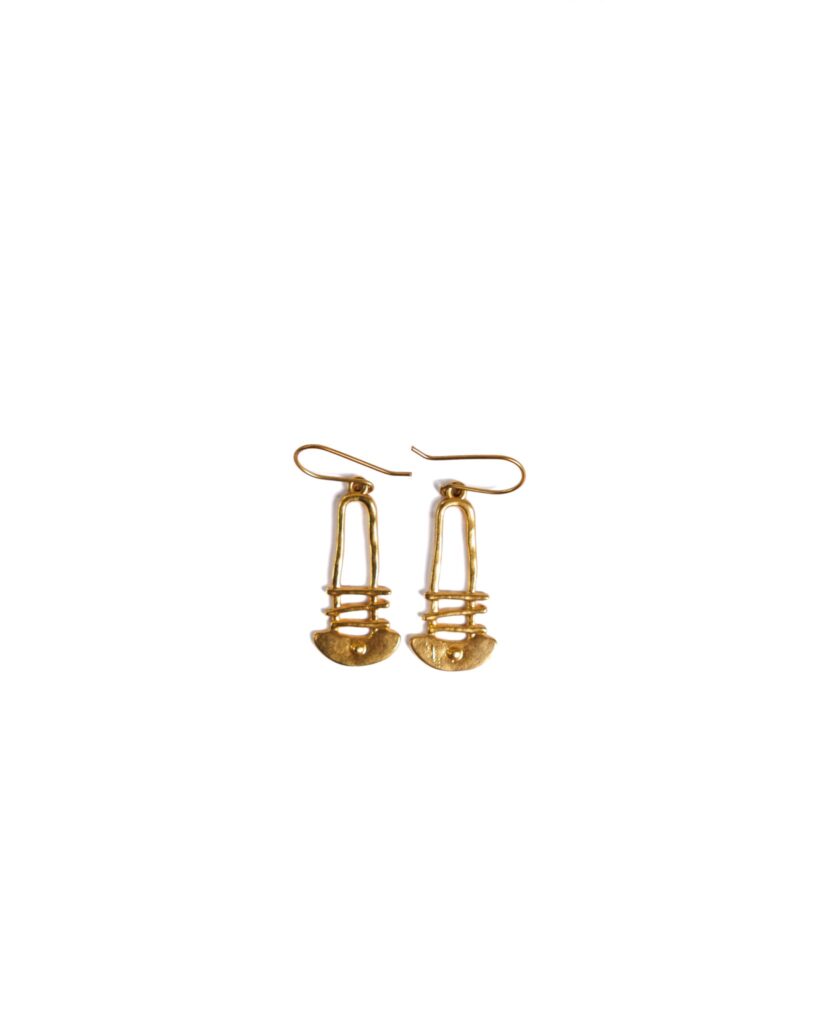 Antique Gold Earrings