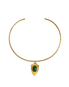 Shield Collar, Green