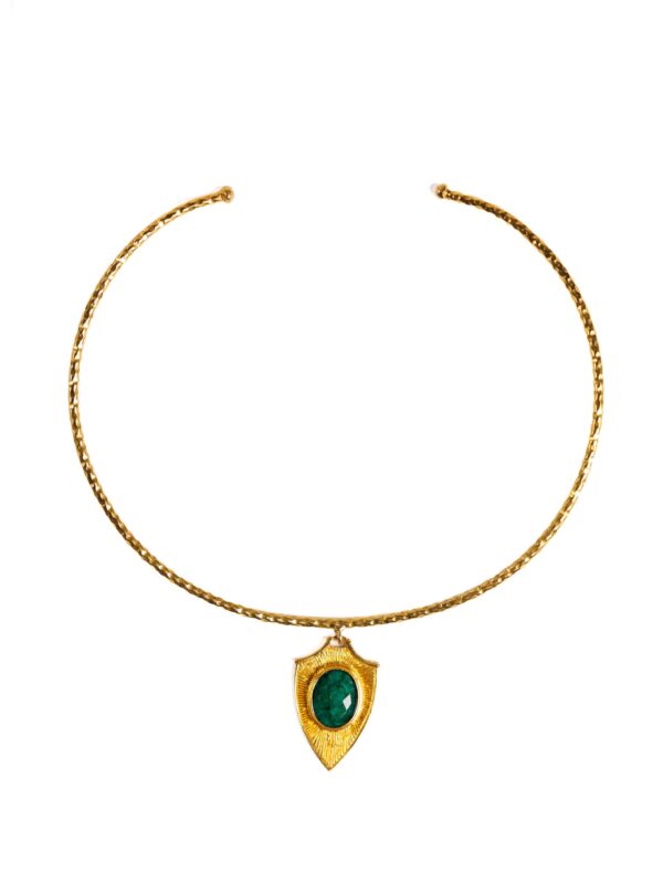Shield Collar, Green