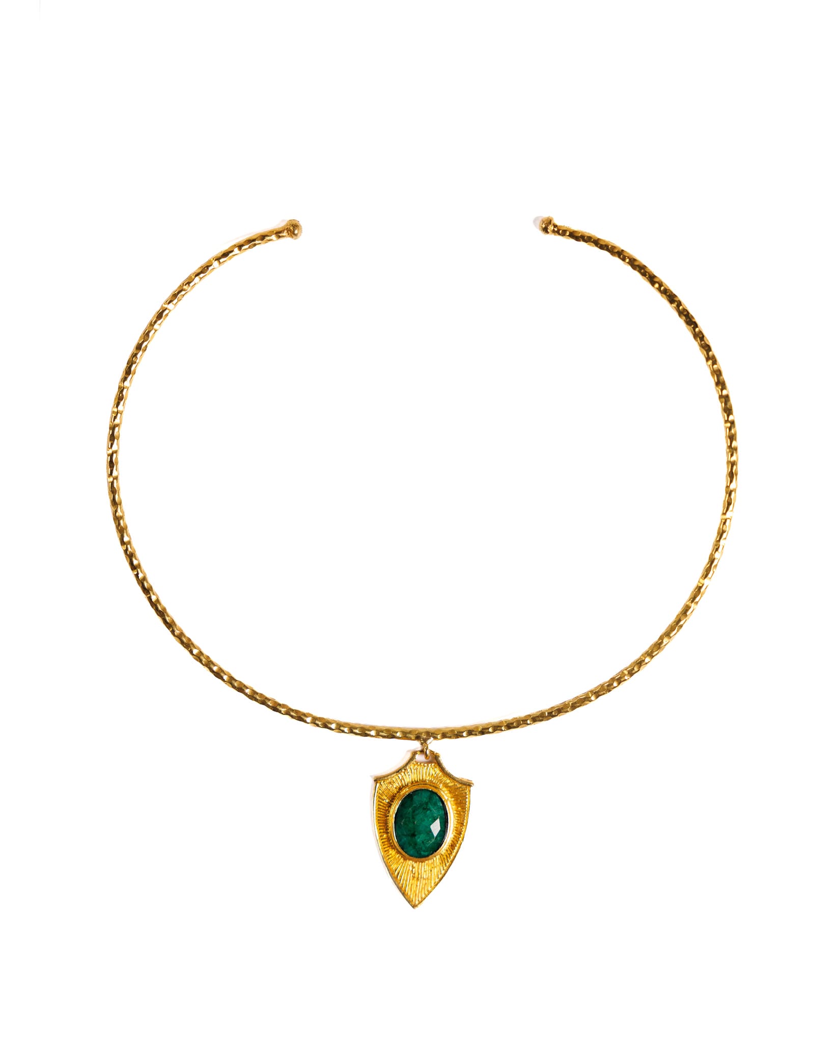 BR__9138 Shield Collar, Green