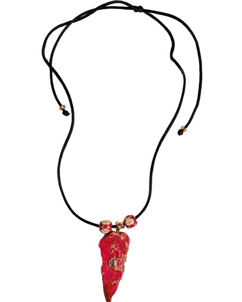 Red Horn Necklace