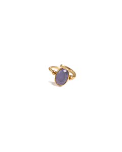 Lavender Oval Ring