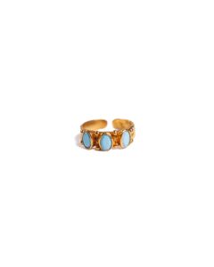 Turquoise Band Ring