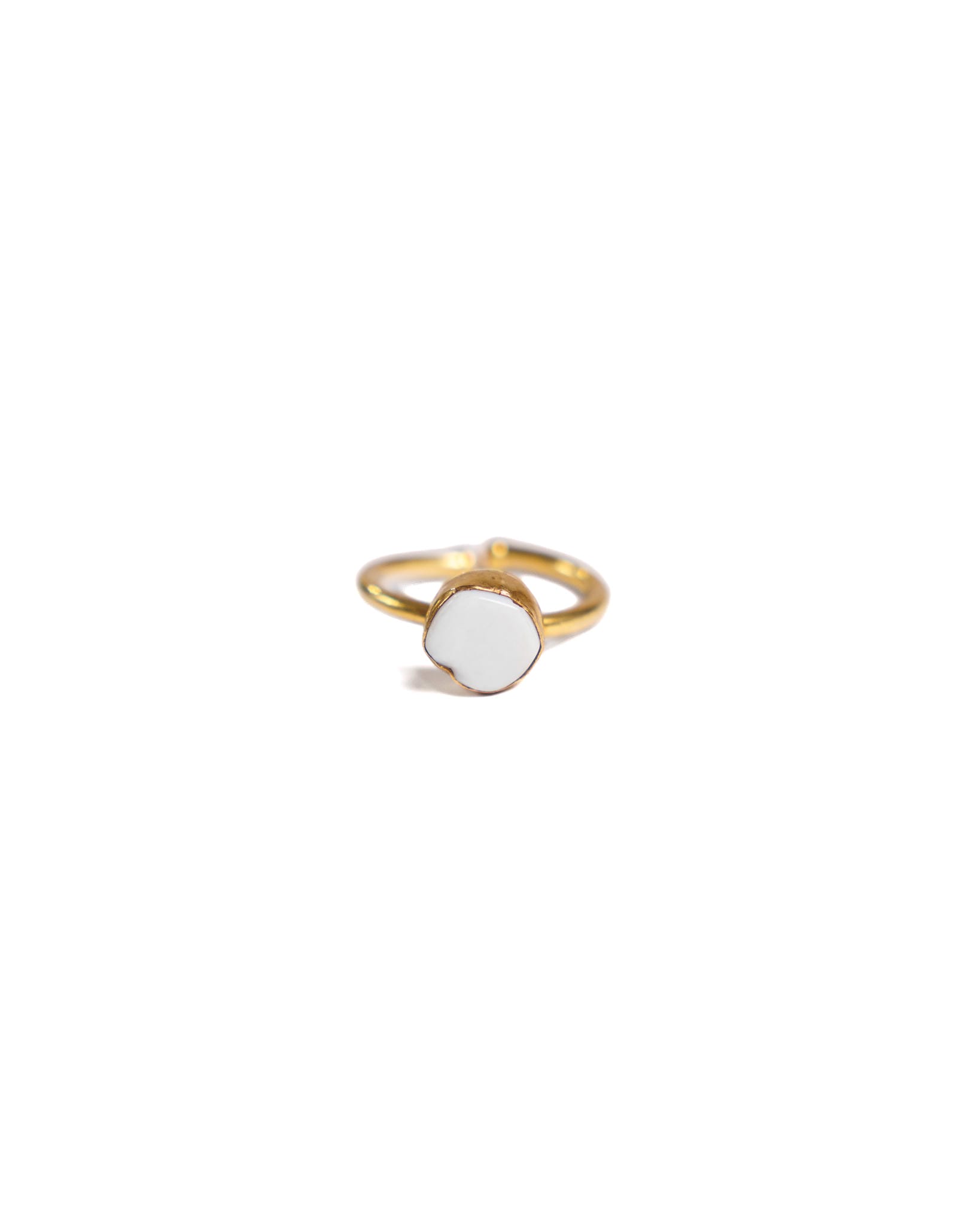 BR__9178 White Stone Ring