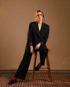 Black Blazer & Pants Set