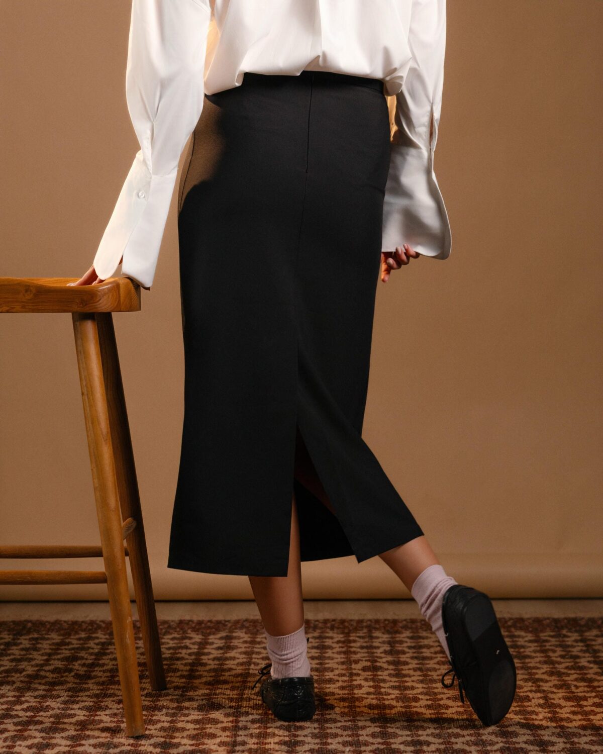 Black Long Skirt
