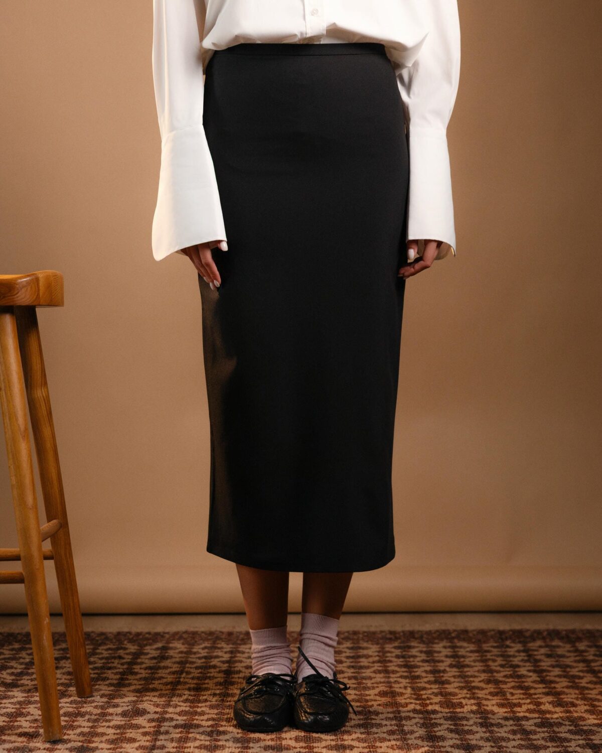 Black Long Skirt