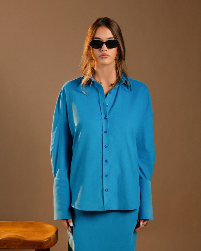 Baby Blue IT Girl Corduroy Set