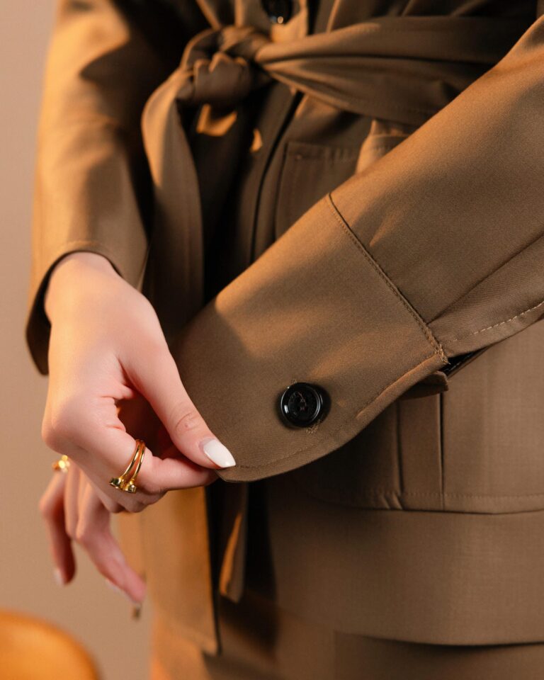 Forest Green Safari Blazer
